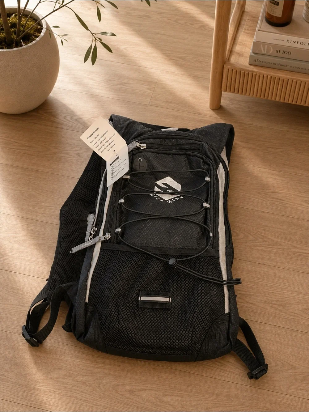 Olarhike Hydration Backpack with Reservoir - Black
